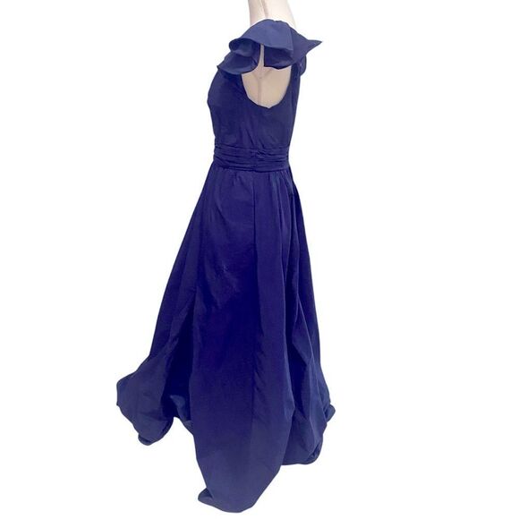 Marchesa Notte Taffeta Ball Gown Dress Size 8 - Picture 6 of 10